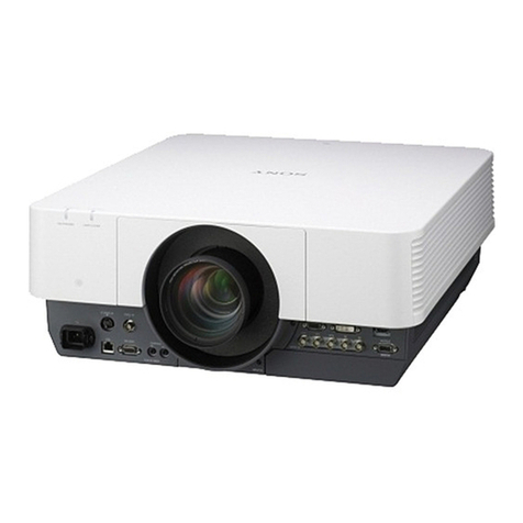 Sony VPL-FHZ700LB operating instructions