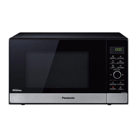 Panasonic NN-GD36HM User manual