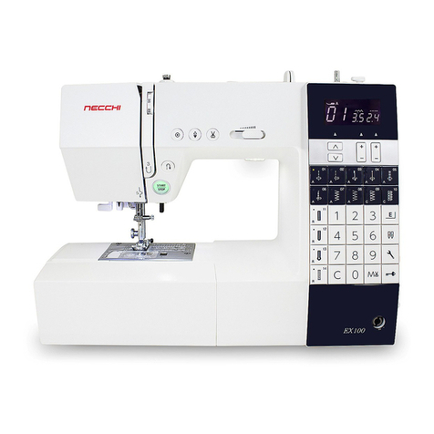 Necchi EX100 User manual Necchi EX100 User manual