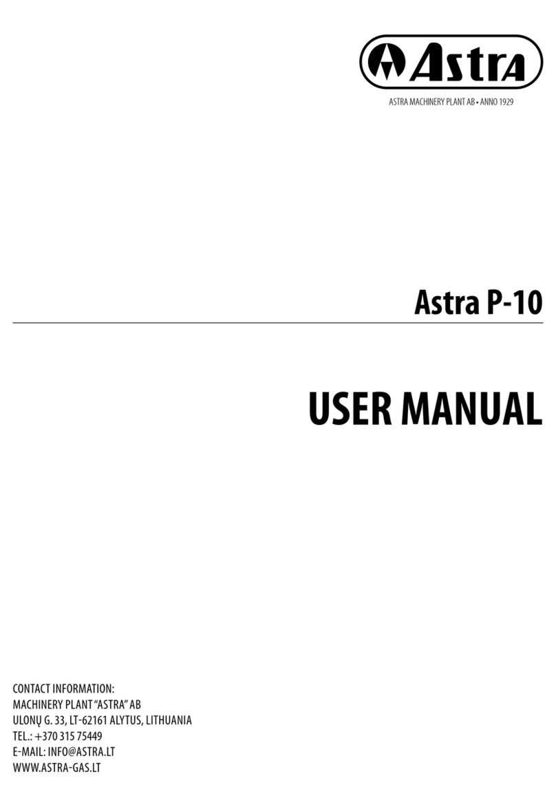 Astra P-10 user manual Astra P-10 user manual
