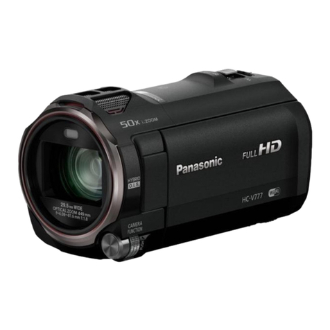 Panasonic HC-V777 User manual Panasonic HC-V777 User manual