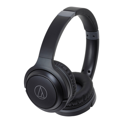 Audio Technica ATH-S200BTBK User manual