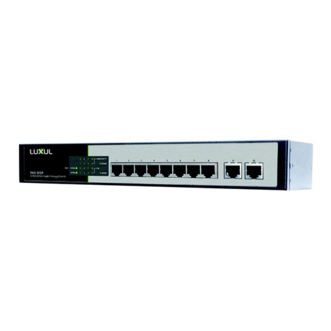 Luxul XMS-1010P-E Quick install guide