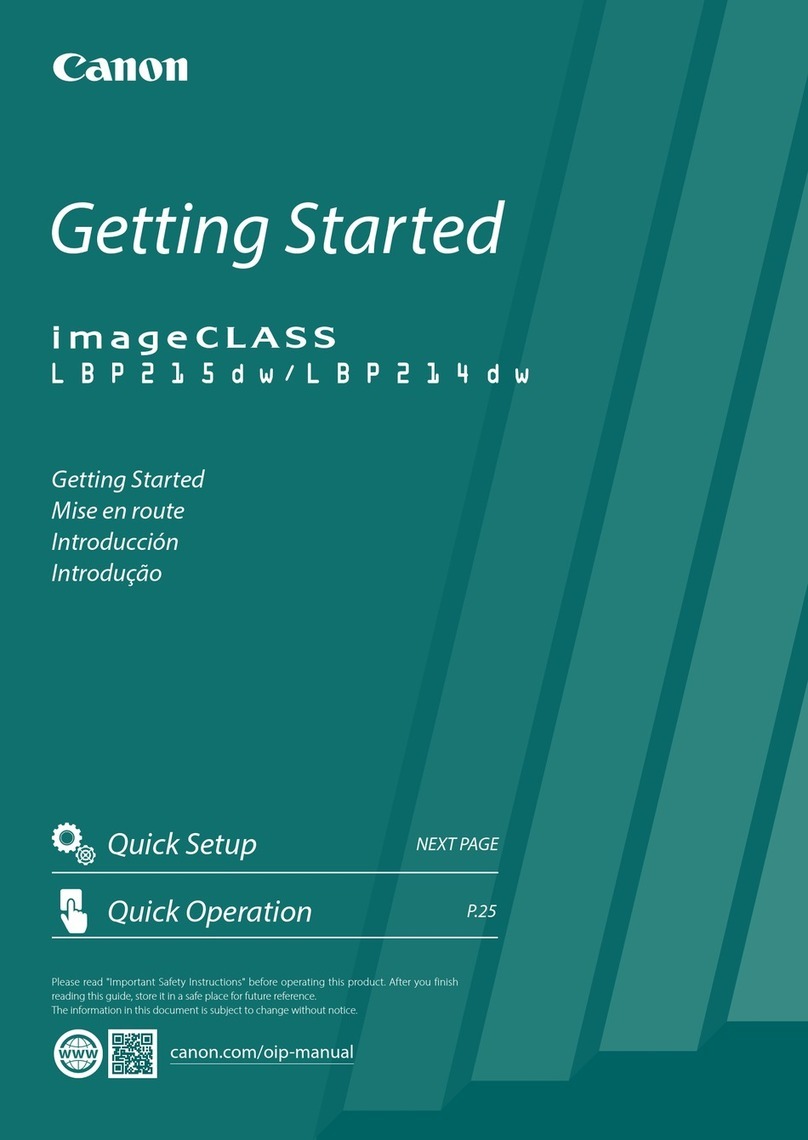 Canon imageClass LBP215dw User manual
