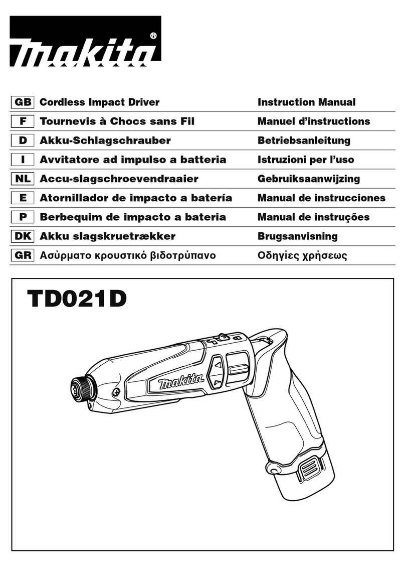 Makita TD021DSE User manual