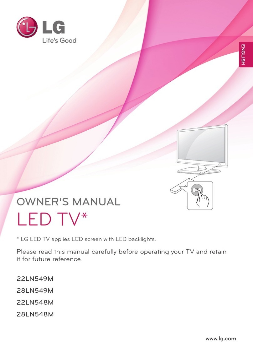 LG 28LN549M User manual