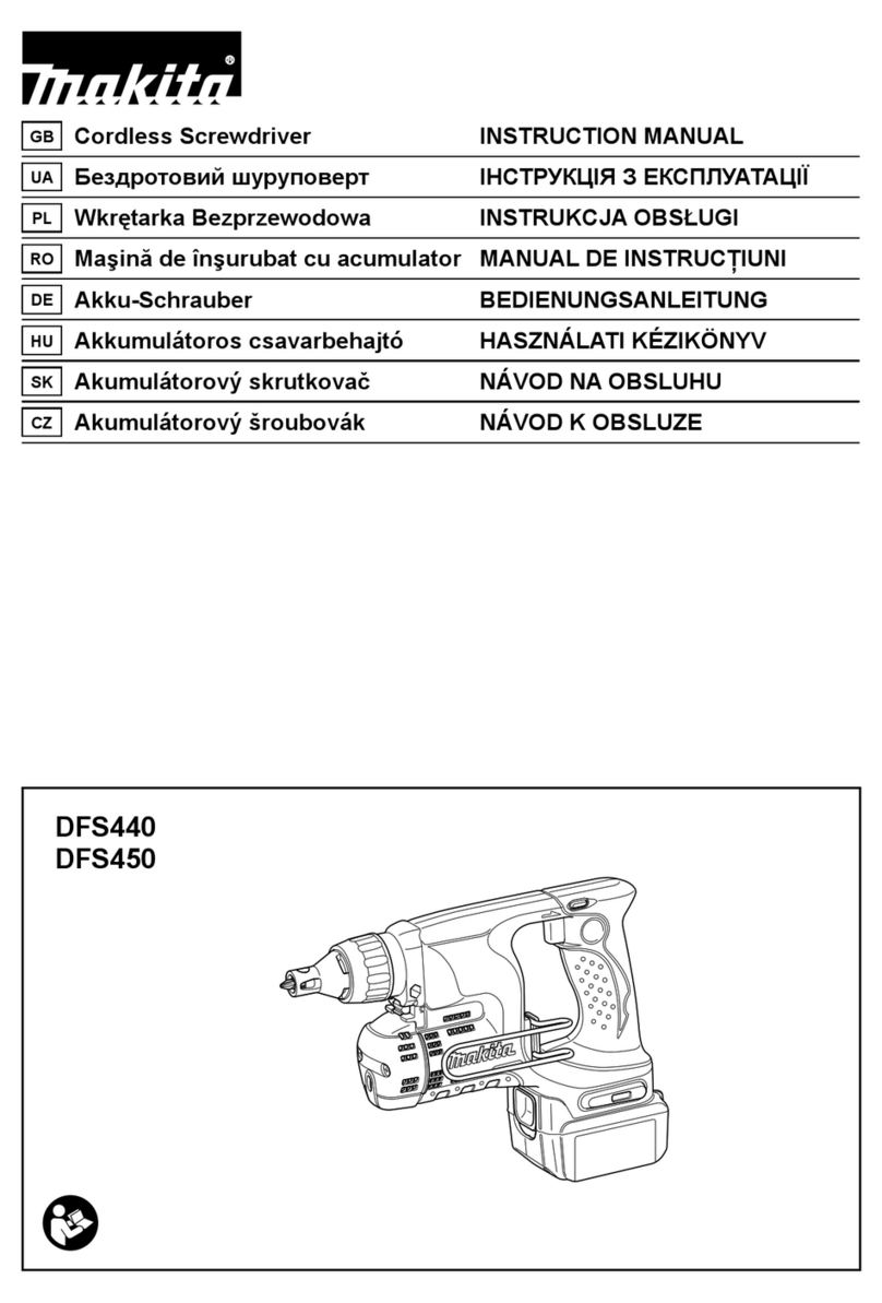 Makita DFS440 instruction manual