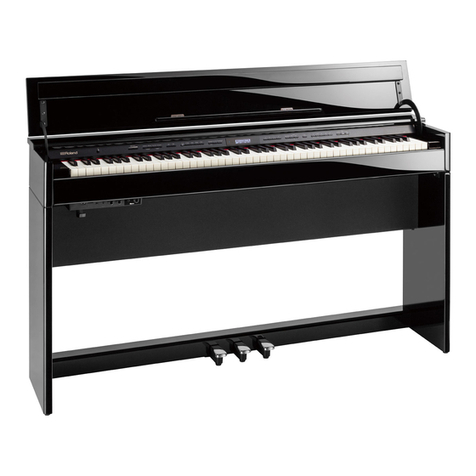 Roland DP603 User manual