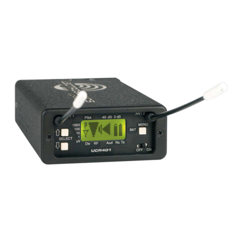 Lectrosonics UCR401A User manual