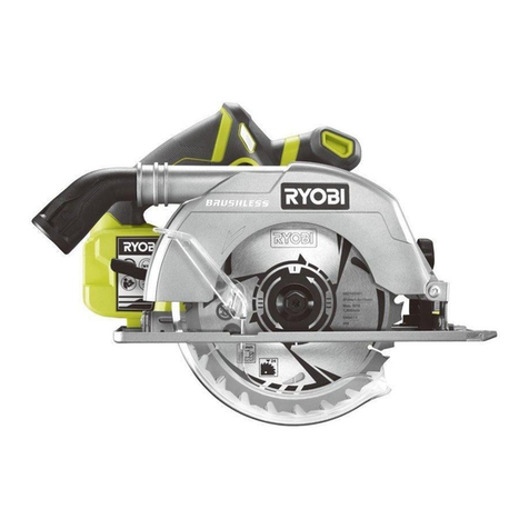 Ryobi R18CS7 User manual