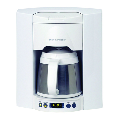 Brew Express BE-110 User manual