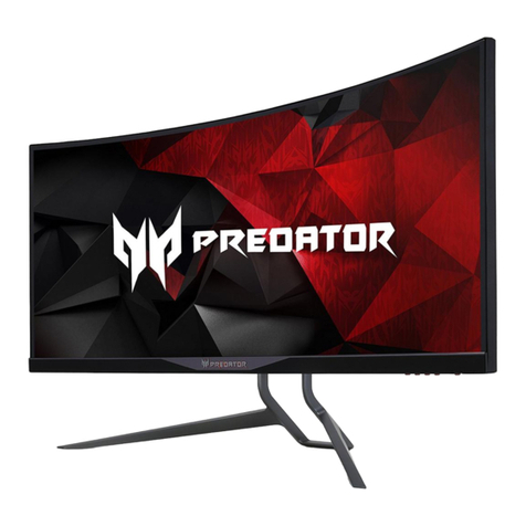 Acer X34bmiphz User manual