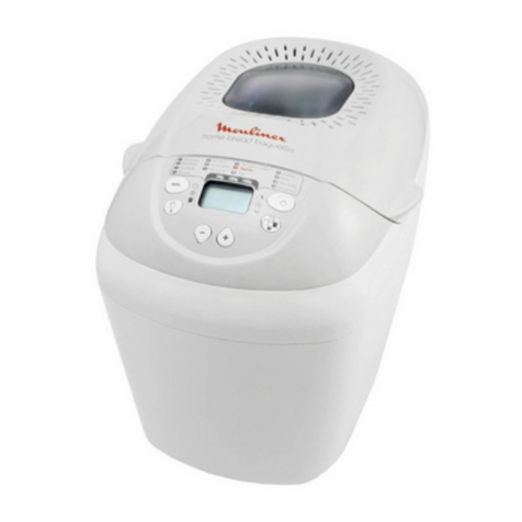 Moulinex home bread baguette xxl User manual