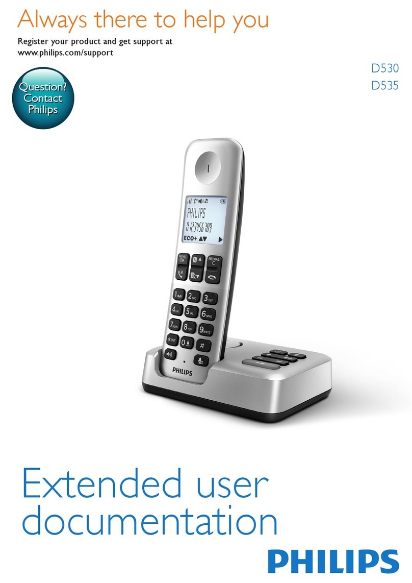 Philips D535 Extended user documentation