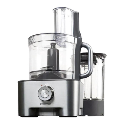 Kenwood Multipro Excel FP970 series User manual