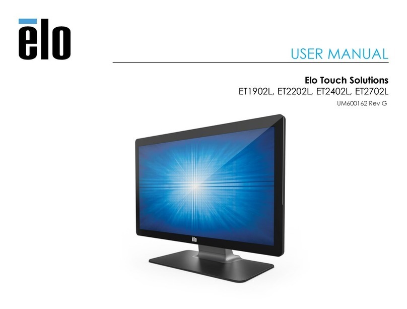 Elo TouchSystems Touch Solutions ET1902L User manual