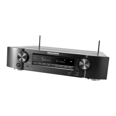 Marantz NR1710AV quick start guide
