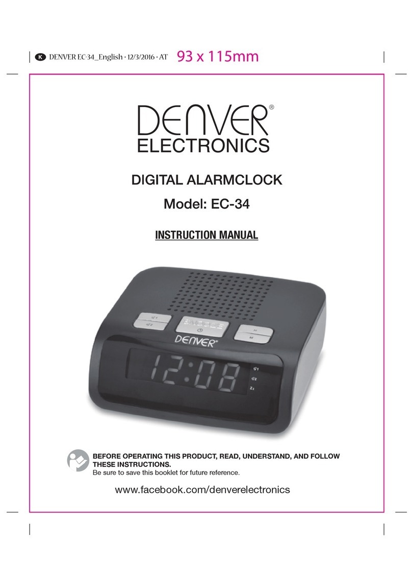 Denver Electronics EC-34 User manual