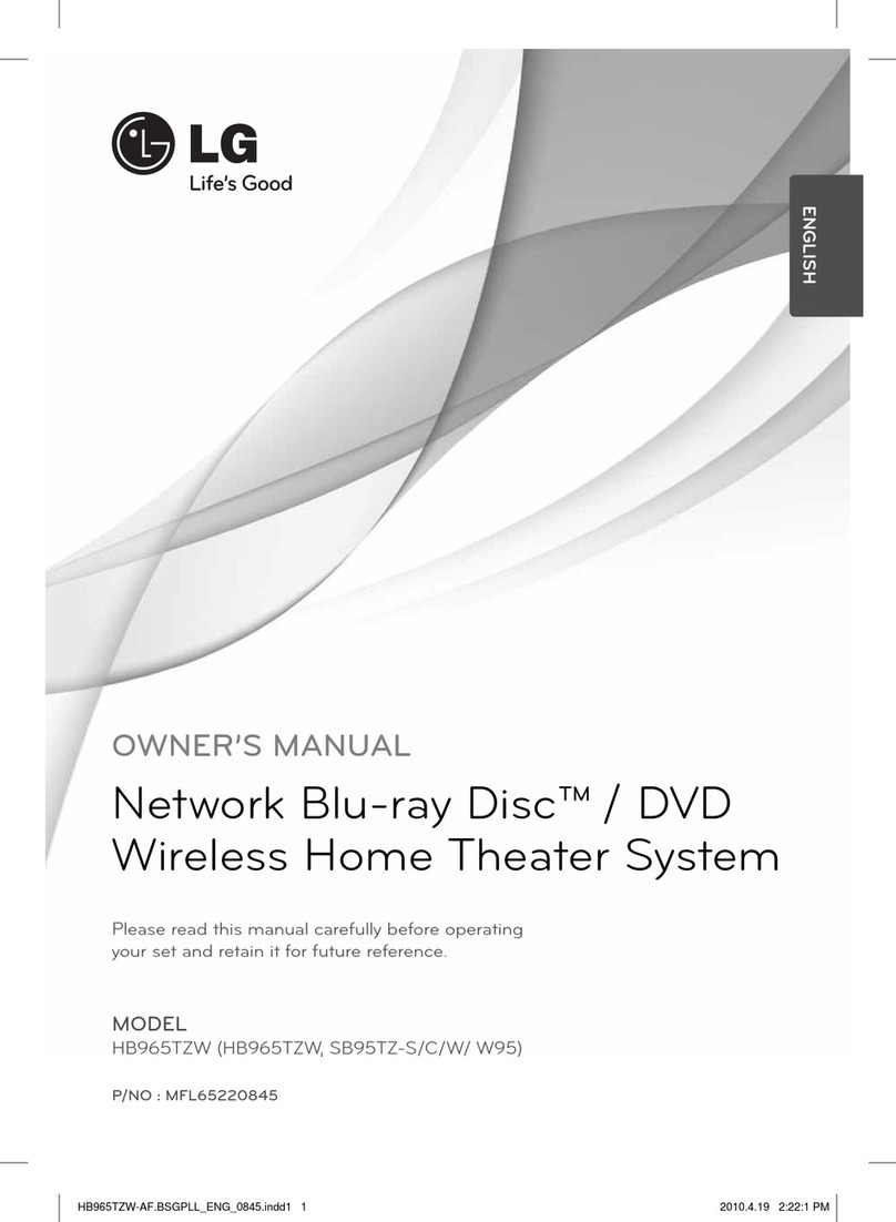 LG HB965TZW-AF User manual
