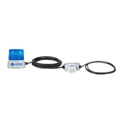 Larson Electronics SLEDB-110V-30C-XMS User manual