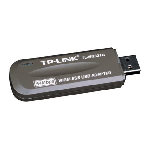 TP-Link TL-WN3221G User manual