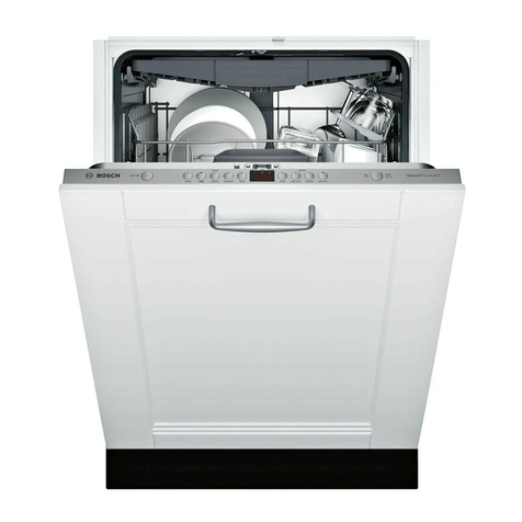 Bosch SHVM63W53N/01 installation instructions