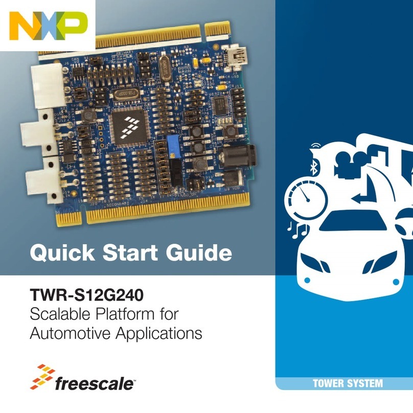NXP Semiconductors Freescale TWR-S12G240 quick start guide