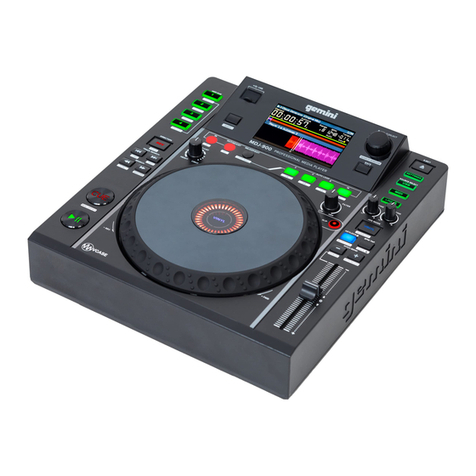 Gemini MDJ-900 user manual