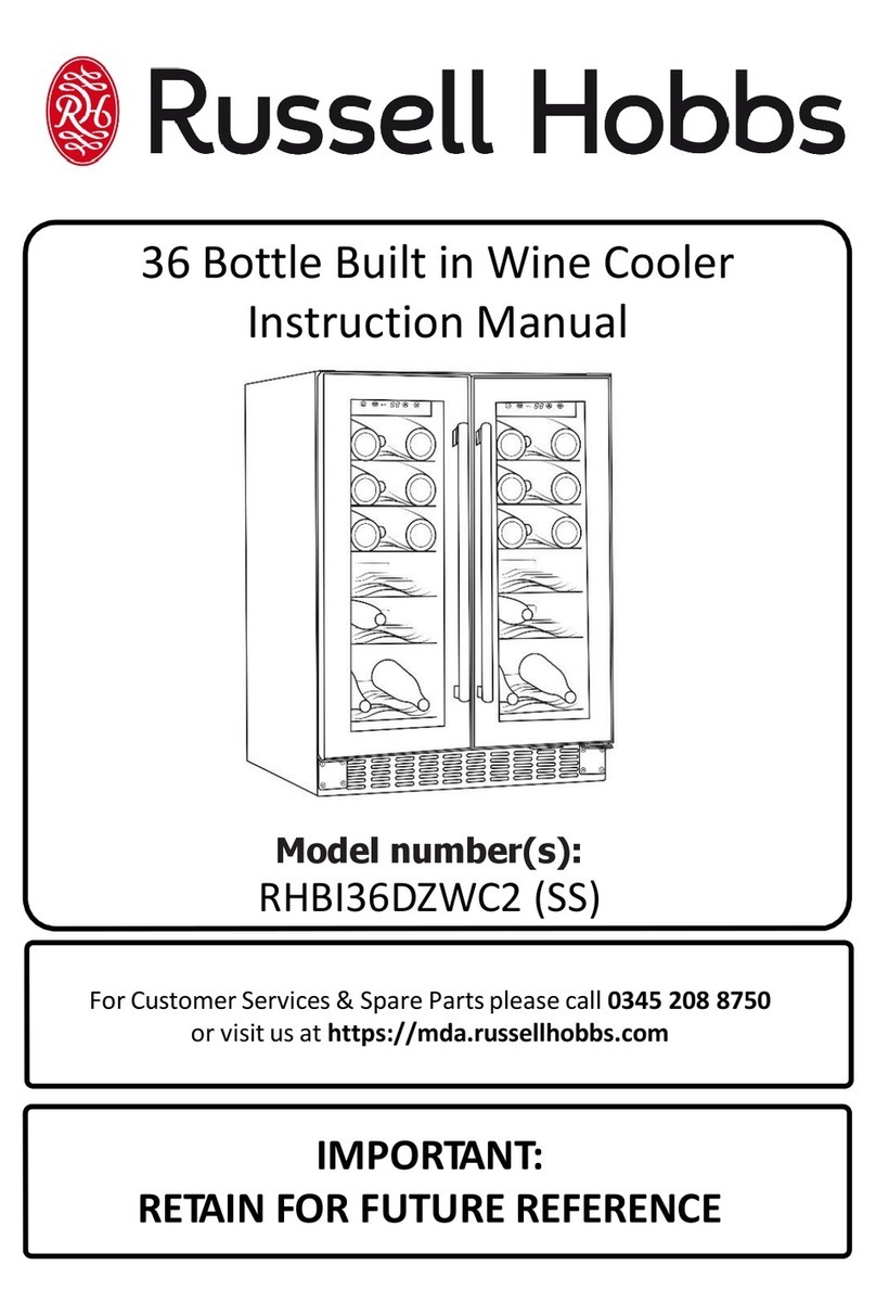 Russell Hobbs RHBI36DZWC2 User manual