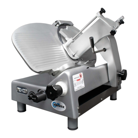 Univex 8713S Operator's manual