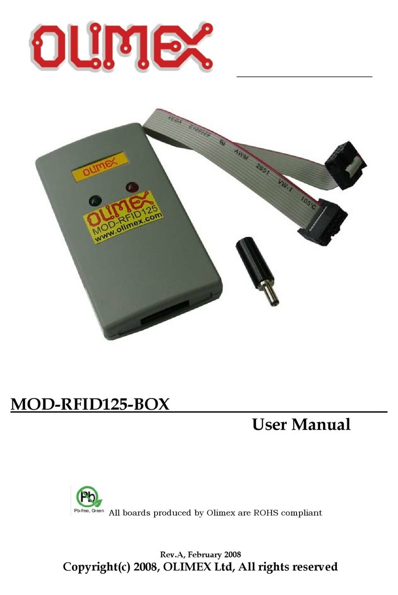 OLIMEX MOD-RFID125-BOX user manual