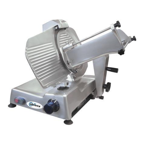 Univex 6612M User manual