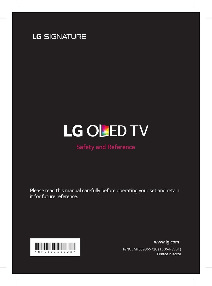 LG SIGNATURE OLED77G6V.AEK User manual LG SIGNATURE OLED77G6V.AEK User manual