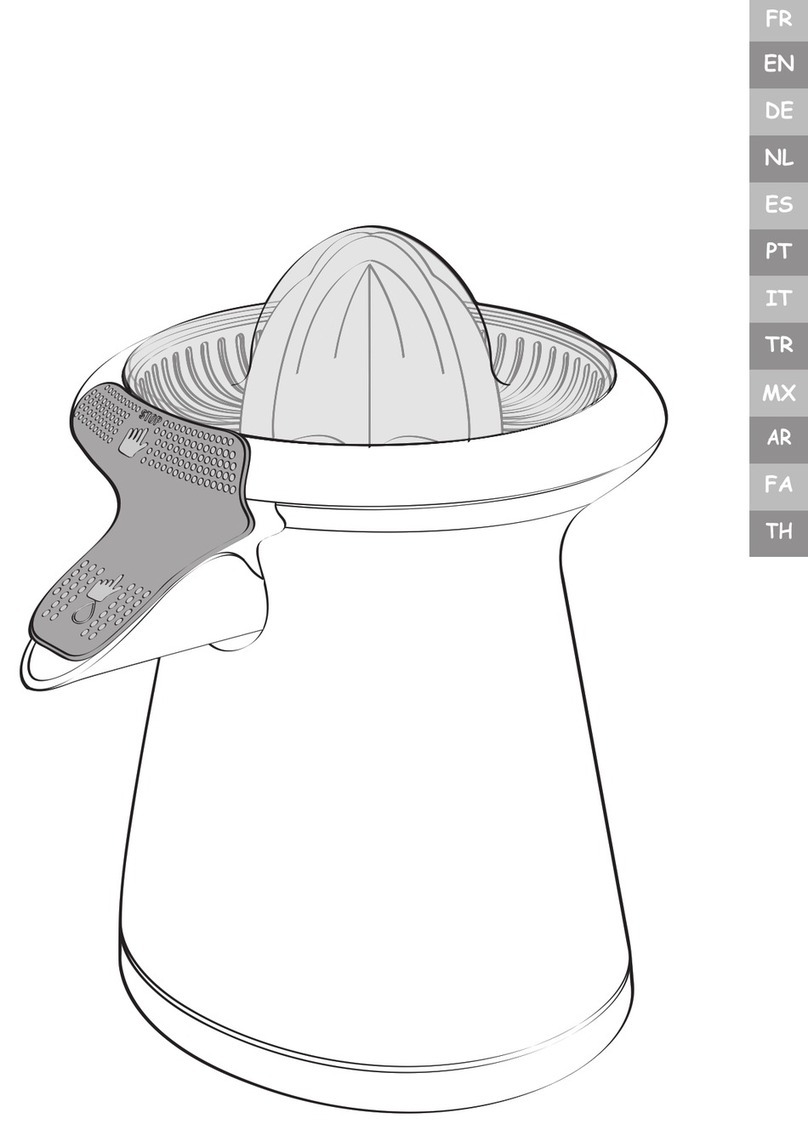 Moulinex principio PC100045 User manual