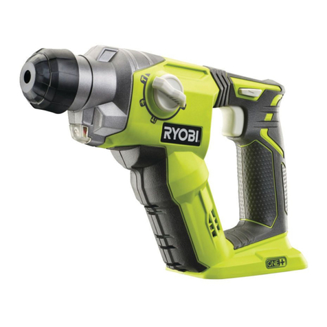 Ryobi R18SDS Original instructions