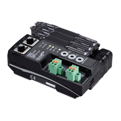 Omron E3NX-FA User manual