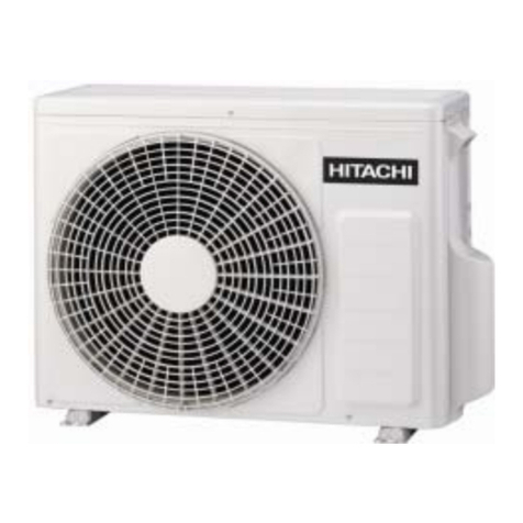 Hitachi RAC-18WPB User manual