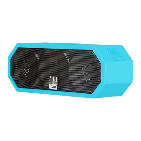 Altec Lansing JACKET H2O III quick start guide