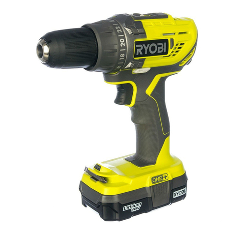 Ryobi R18DD3-213S Original instructions