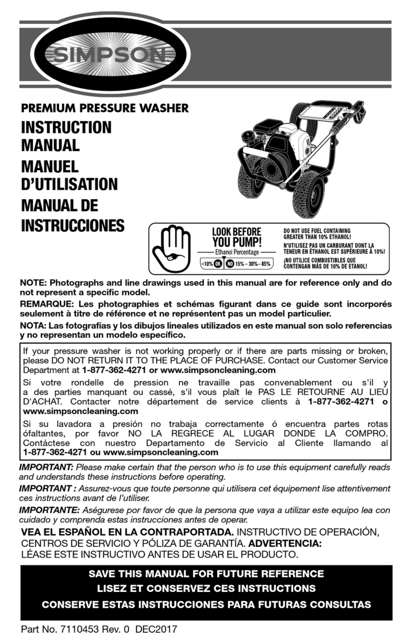 Simpson Megashot MS61049 instruction manual