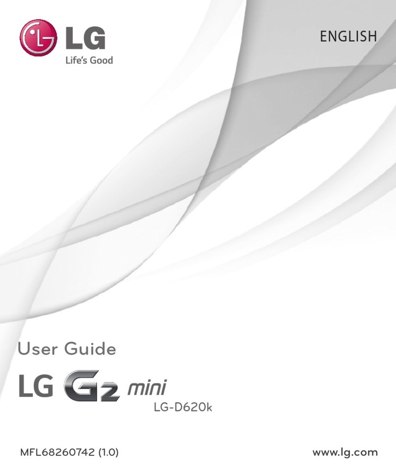 LG G2 mini LGD620K.ATCIBK User manual