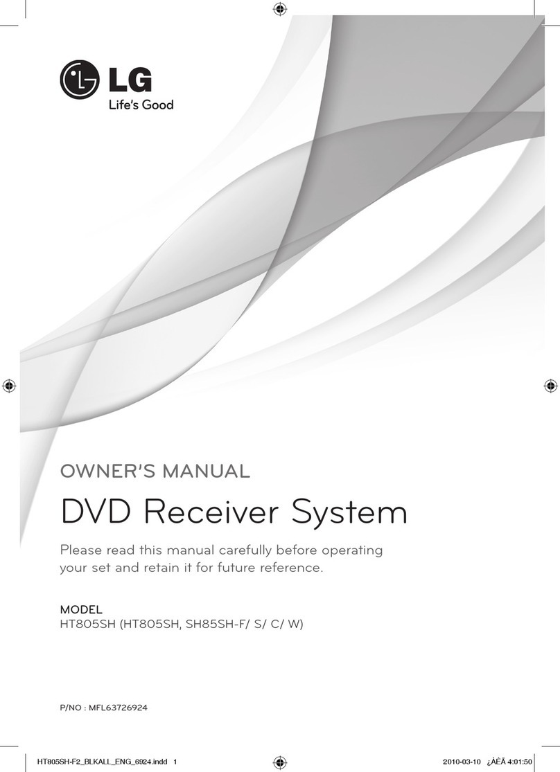 LG HT805SH-F2 User manual