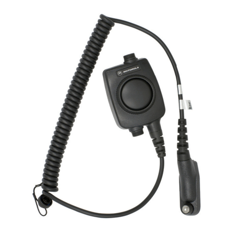Motorola solutions PMLN6827 manual