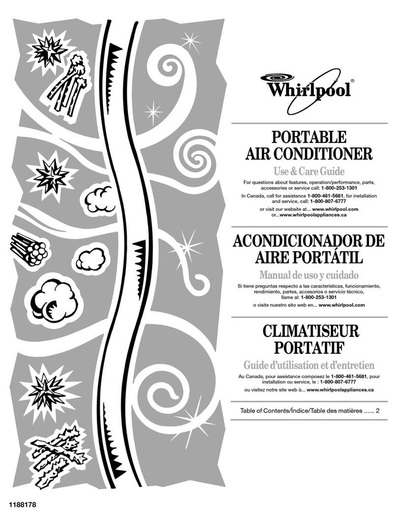 Whirlpool ACP102PR2 Use & care guide