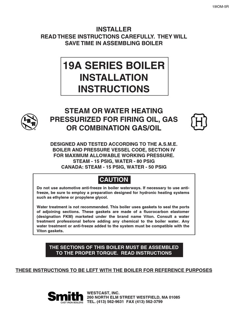 Smith 19A Series installation instructions