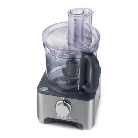Kenwood Multipro Classic FDM791BA User manual