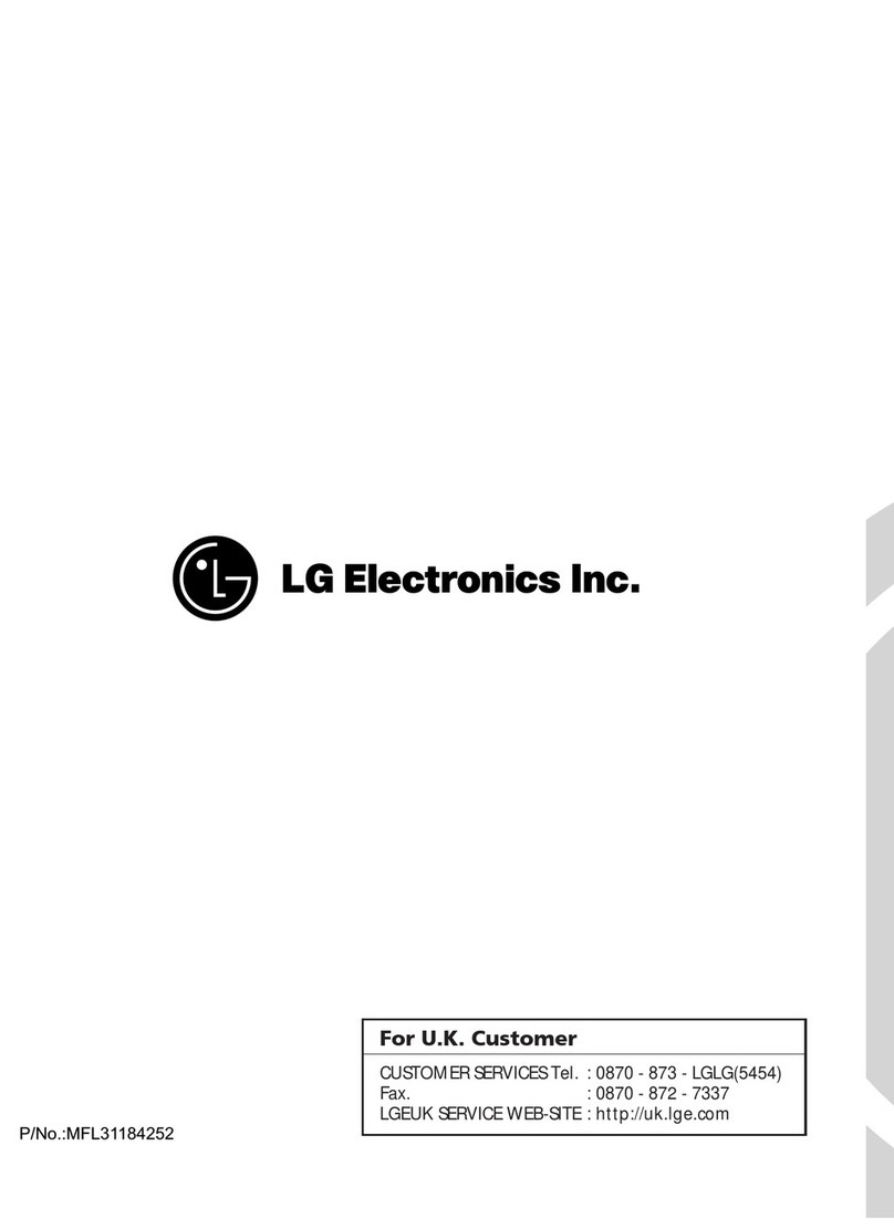 LG WD-14370FD User manual