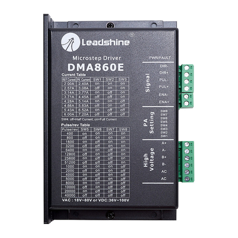 Leadshine Technology DMA860E user manual