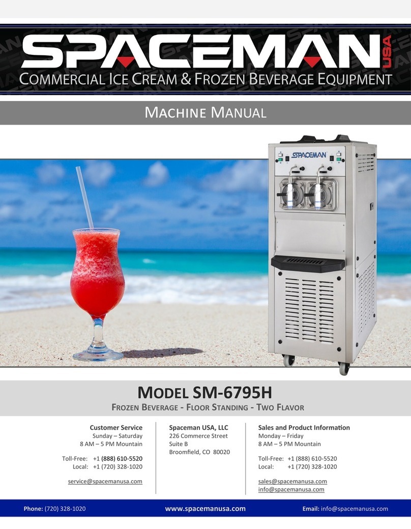 Spaceman SM-6795H Machine manual