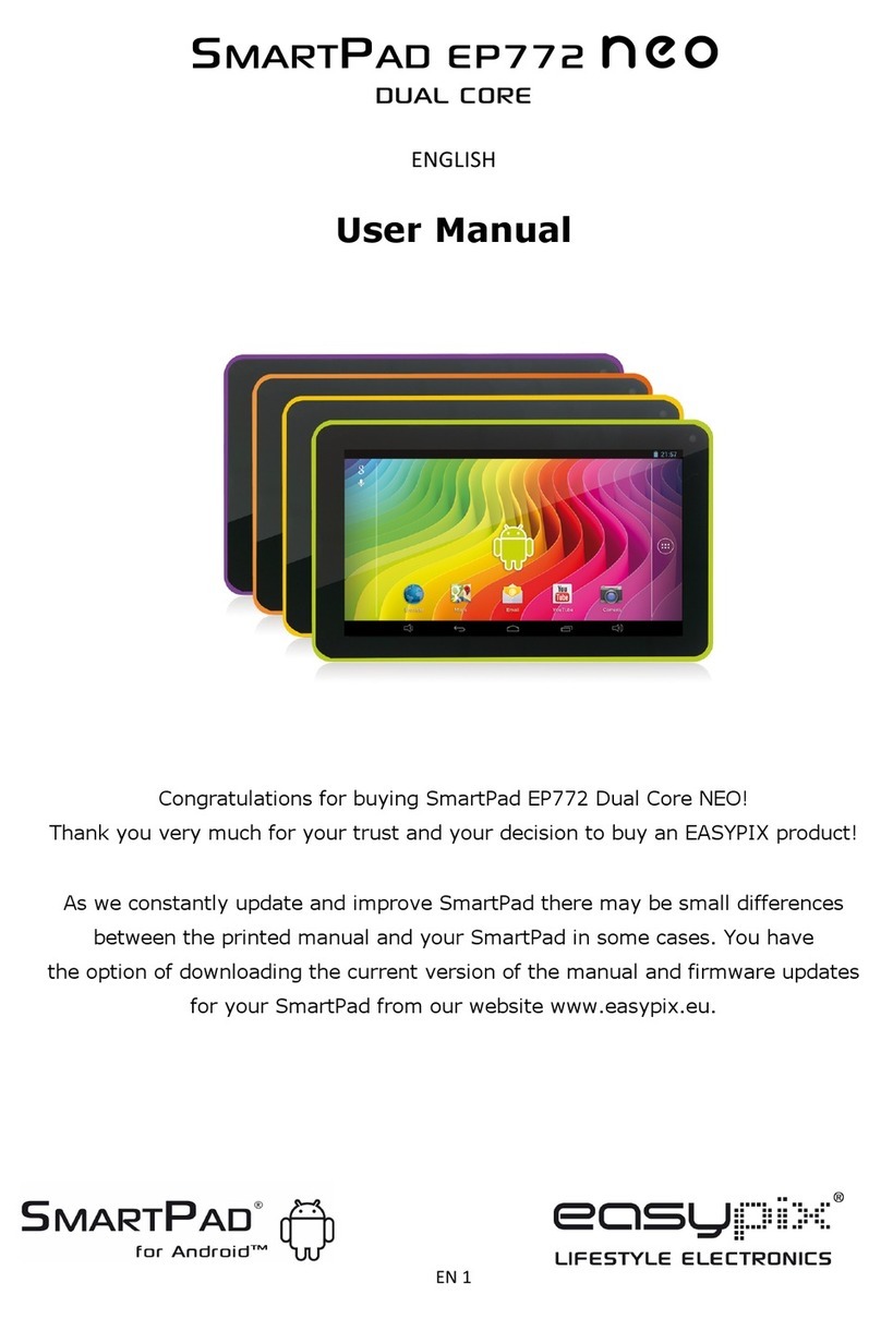 Easypix SmartPad EP772 Dual Core NEO user manual